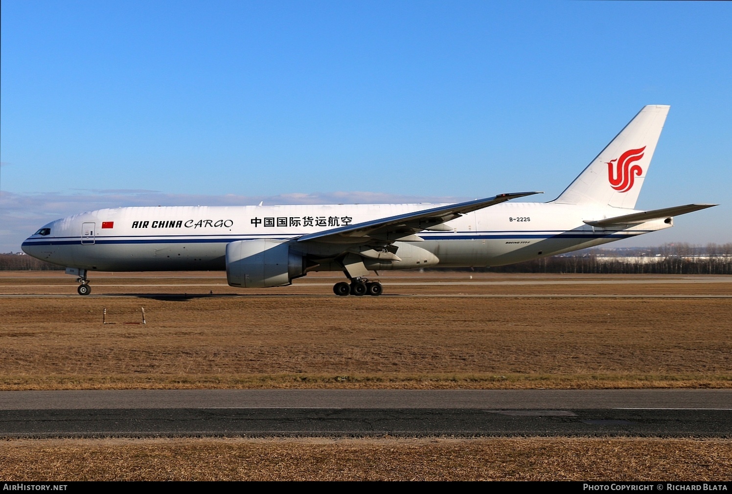 Aircraft Photo of B-222S | Boeing 777-F | Air China Cargo | AirHistory.net #767715