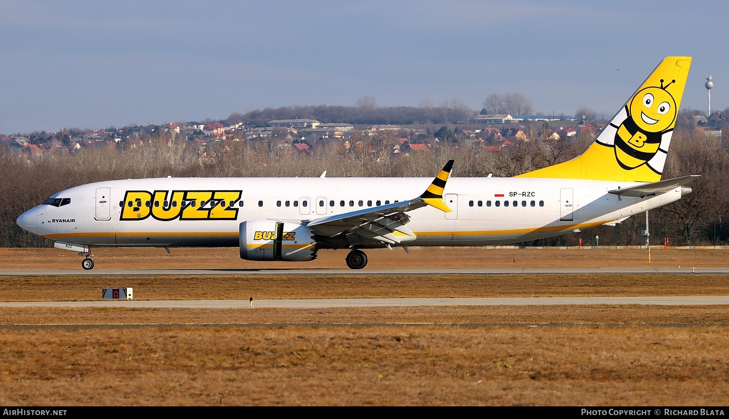 Aircraft Photo of SP-RZC | Boeing 737-8200 Max 200 | Buzz | AirHistory.net #767716