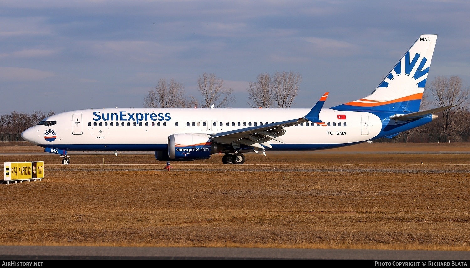 Aircraft Photo of TC-SMA | Boeing 737-8 Max 8 | SunExpress | AirHistory.net #767723