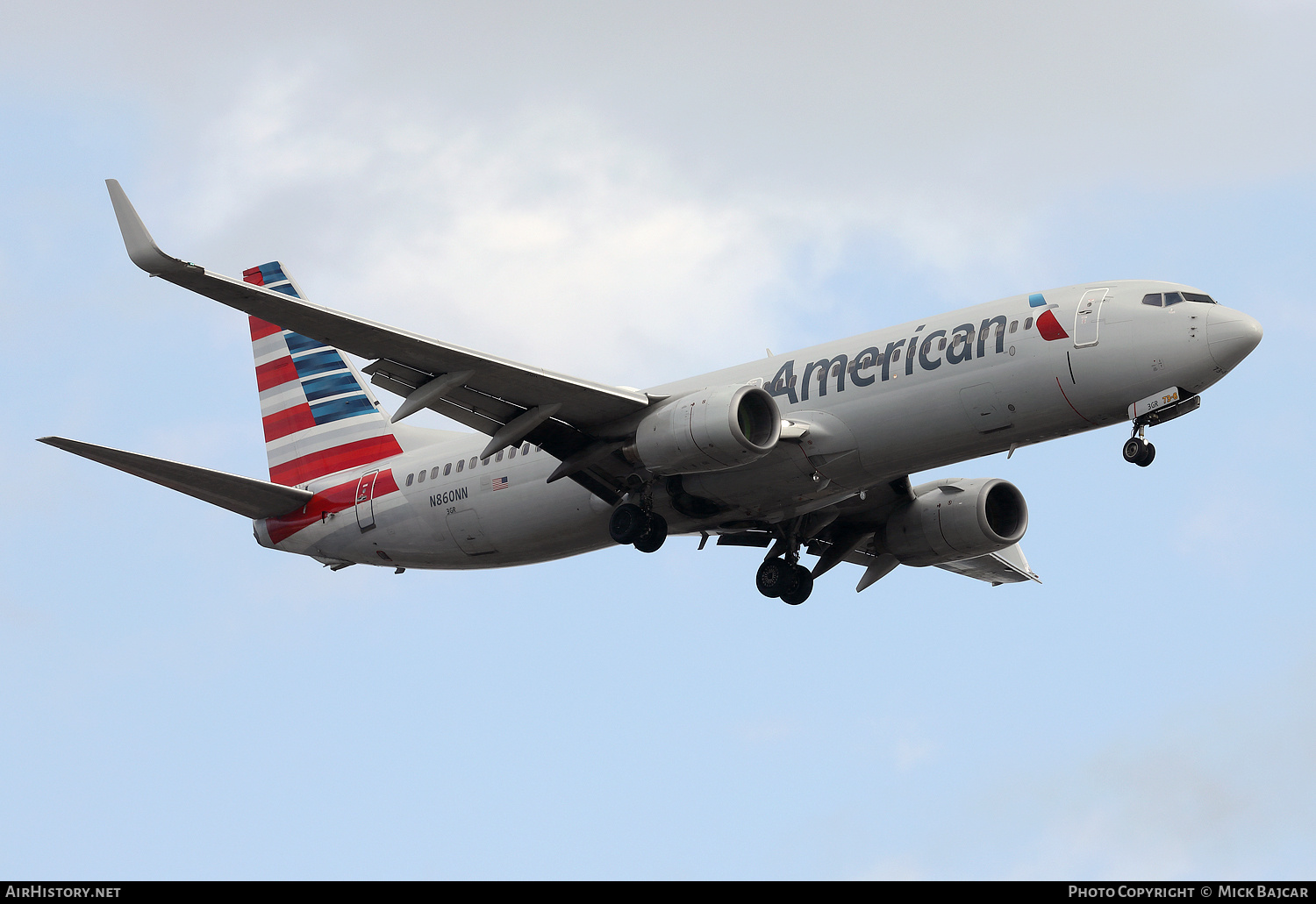 Aircraft Photo of N860NN | Boeing 737-823 | American Airlines | AirHistory.net #767725