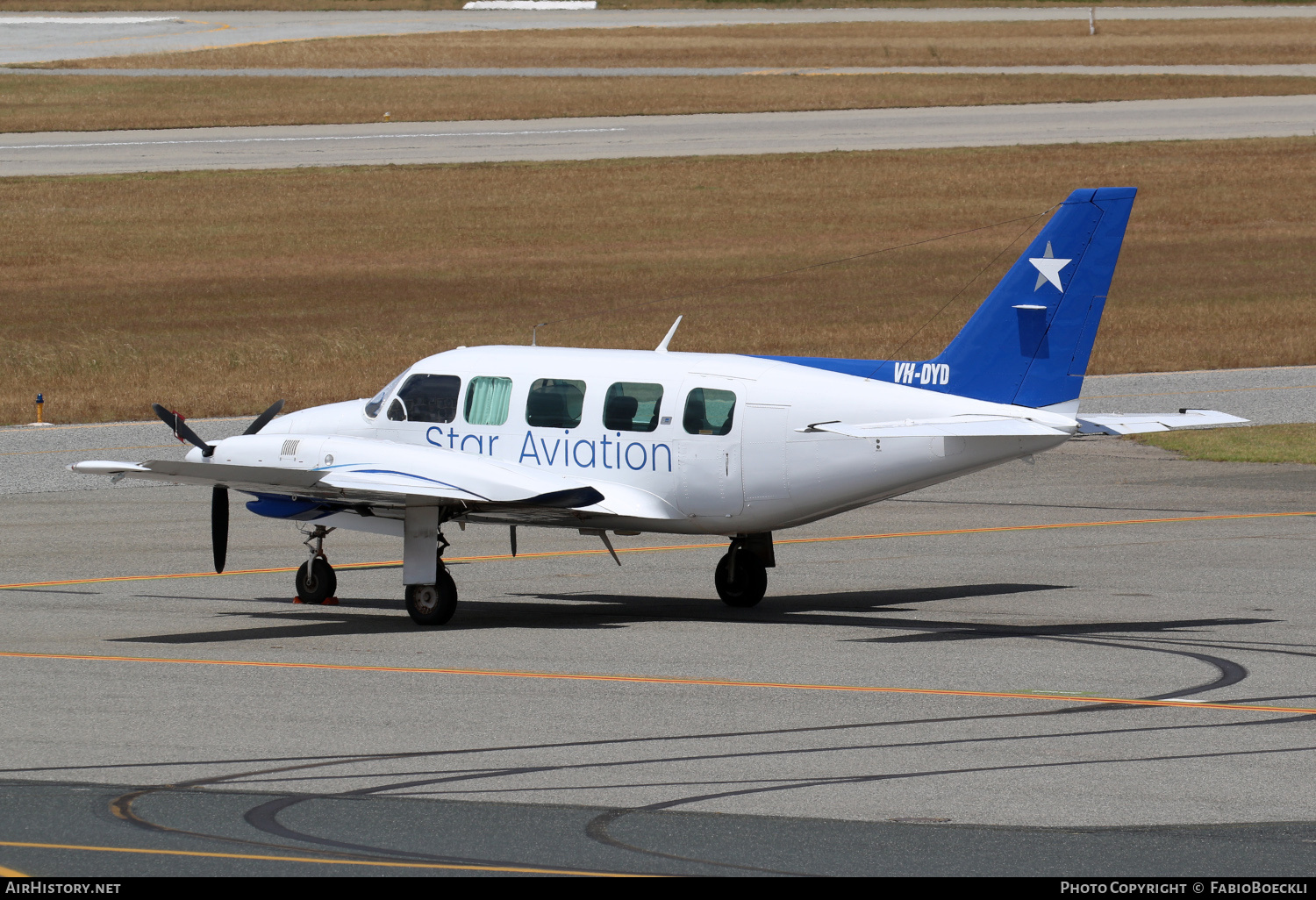 Aircraft Photo of VH-DYD | Piper PA-31-350 Navajo Chieftain | Star Aviation | AirHistory.net #767728