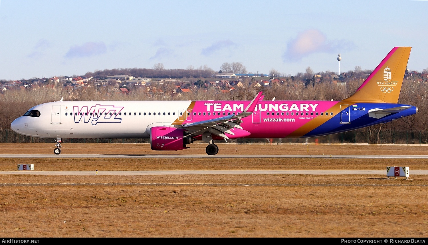 Aircraft Photo of HA-LGI | Airbus A321-271NX | Wizz Air | AirHistory.net #767732