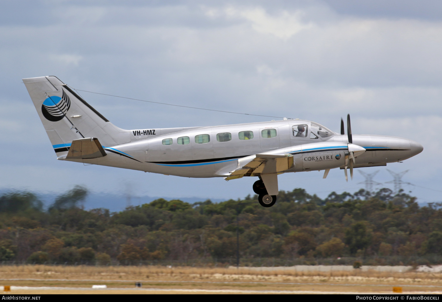 Aircraft Photo of VH-HMZ | Cessna 441 Conquest | Corsaire Aviation | AirHistory.net #767733
