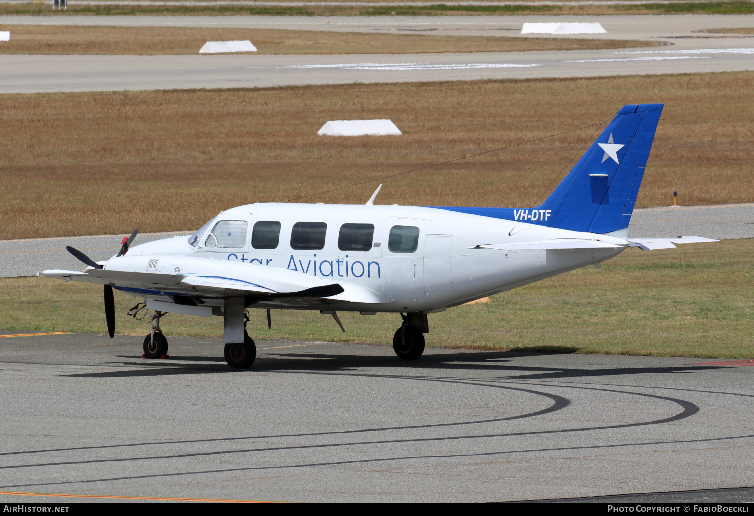 Aircraft Photo of VH-DTF | Piper PA-31-350 Navajo Chieftain | Star Aviation | AirHistory.net #767739