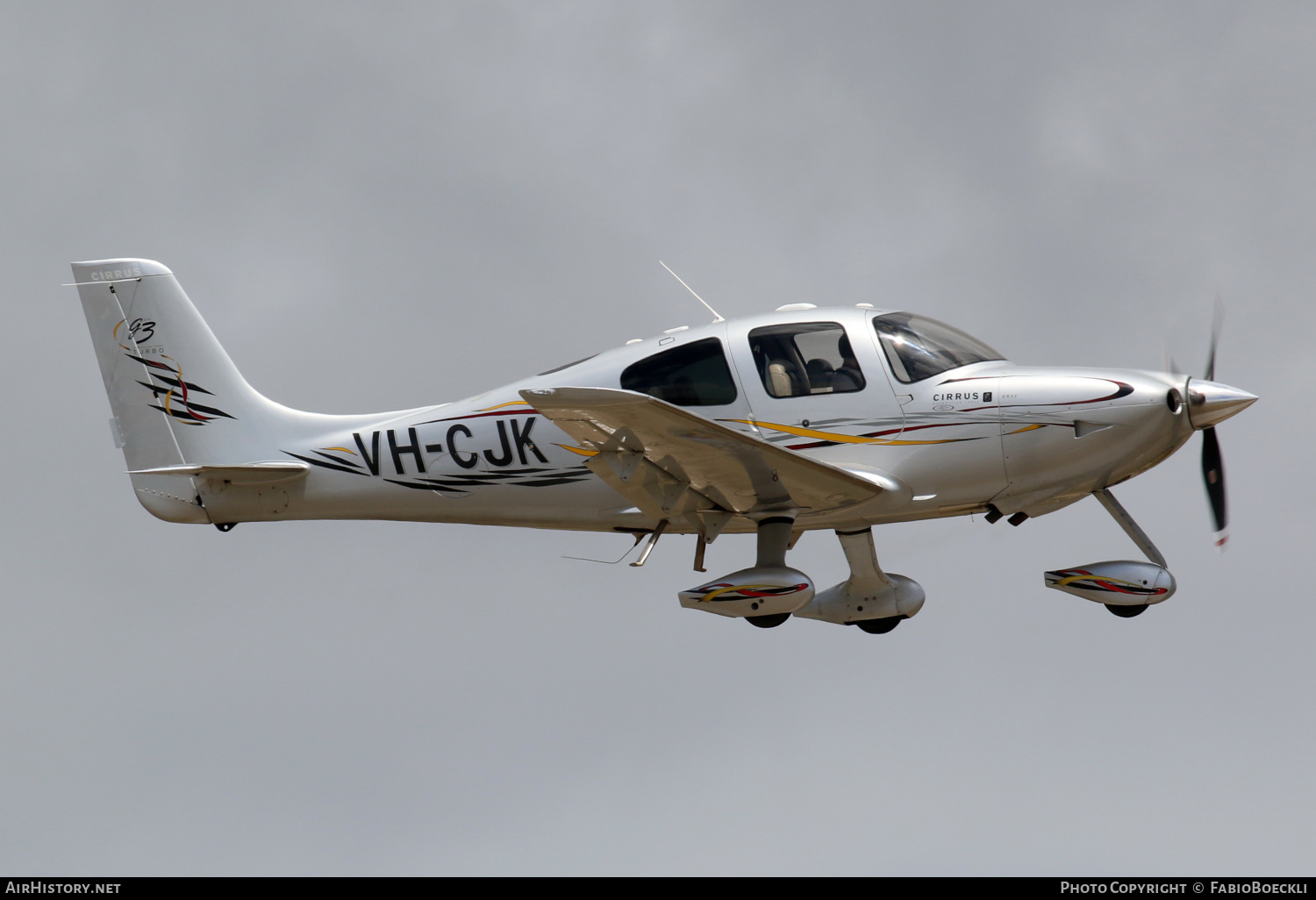 Aircraft Photo of VH-CJK | Cirrus SR-22 G3-GTS Turbo | AirHistory.net #767745