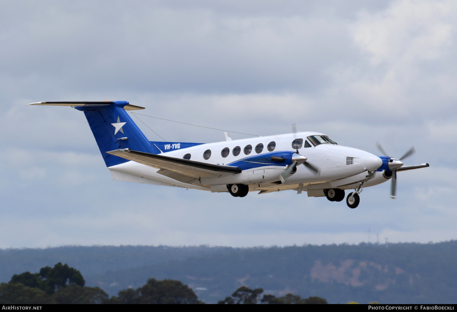 Aircraft Photo of VH-YVG | Beech 200 Super King Air | Star Aviation | AirHistory.net #767748