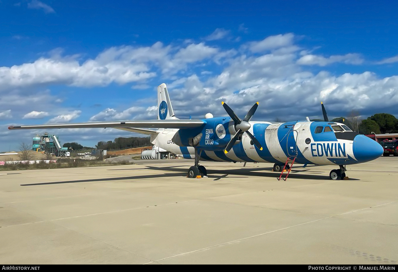 Aircraft Photo of LZ-FLL | Antonov An-26B | Edwin Air Cargo | AirHistory.net #767762