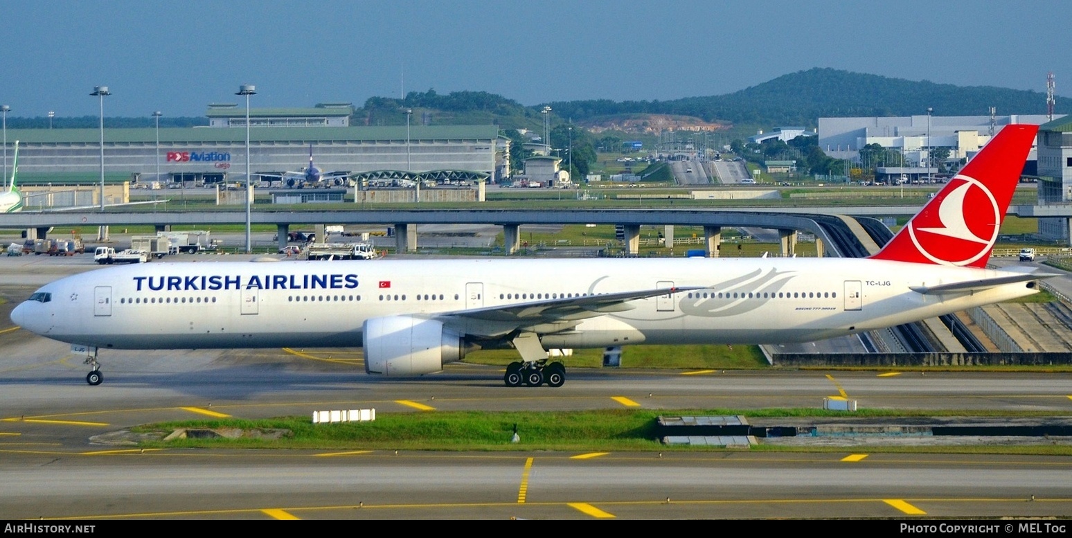 Aircraft Photo of TC-LJG | Boeing 777-3F2/ER | Turkish Airlines | AirHistory.net #767766