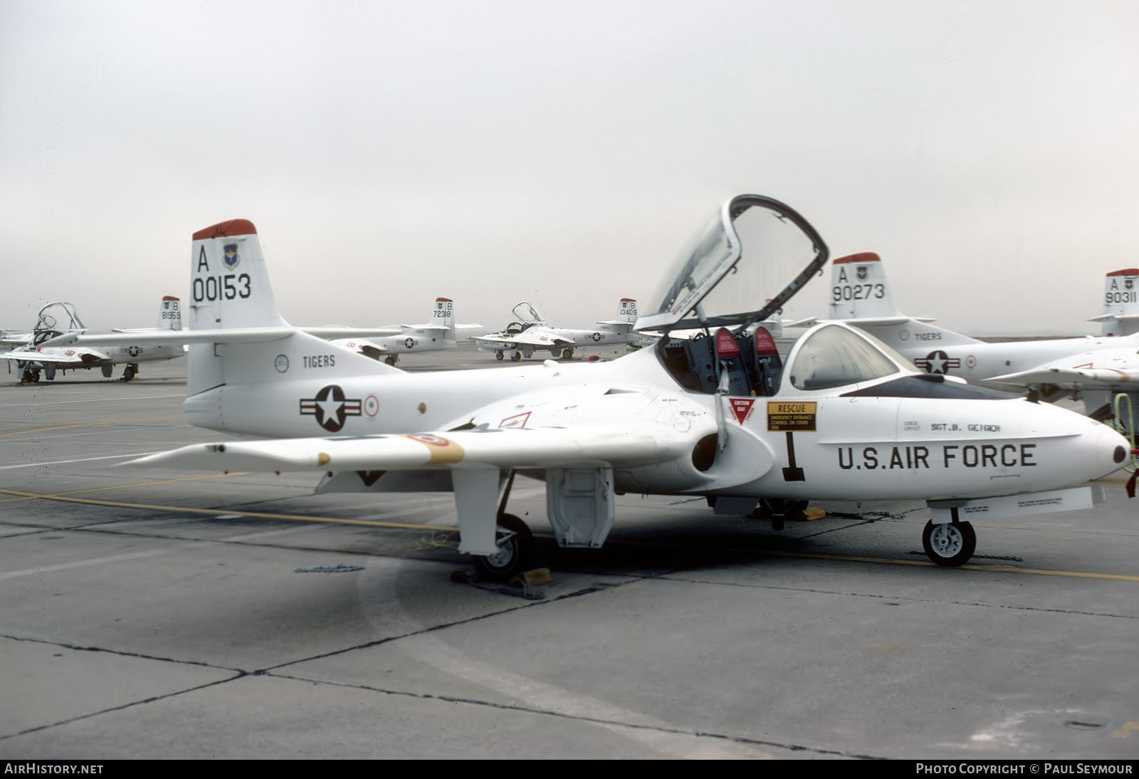 Aircraft Photo of 60-0153 / 00153 | Cessna T-37B Tweety Bird | USA - Air Force | AirHistory.net #767768