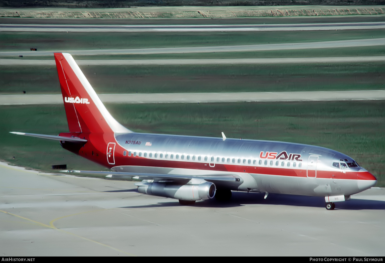 Aircraft Photo of N315AU | Boeing 737-2B7/Adv | USAir | AirHistory.net #767783