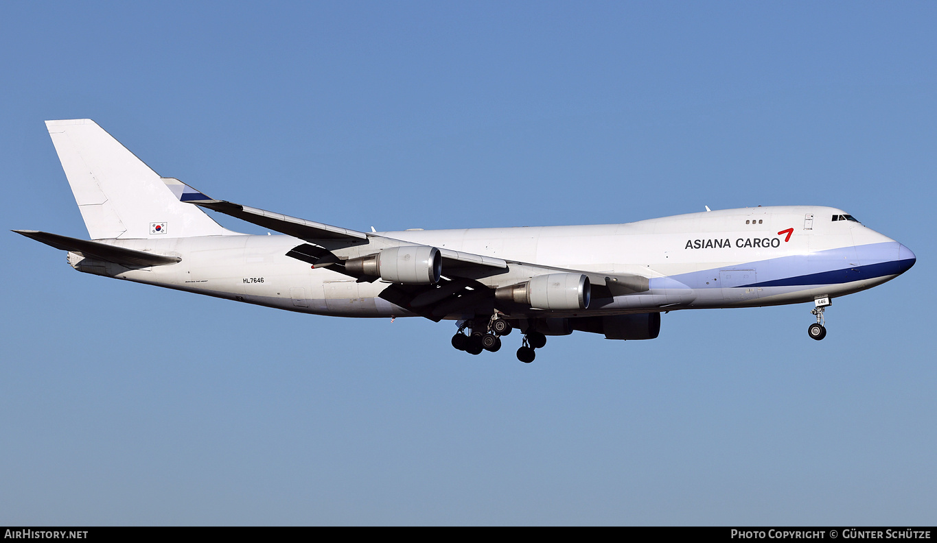 Aircraft Photo of HL7646 | Boeing 747-409F/SCD | Asiana Airlines Cargo | AirHistory.net #767793