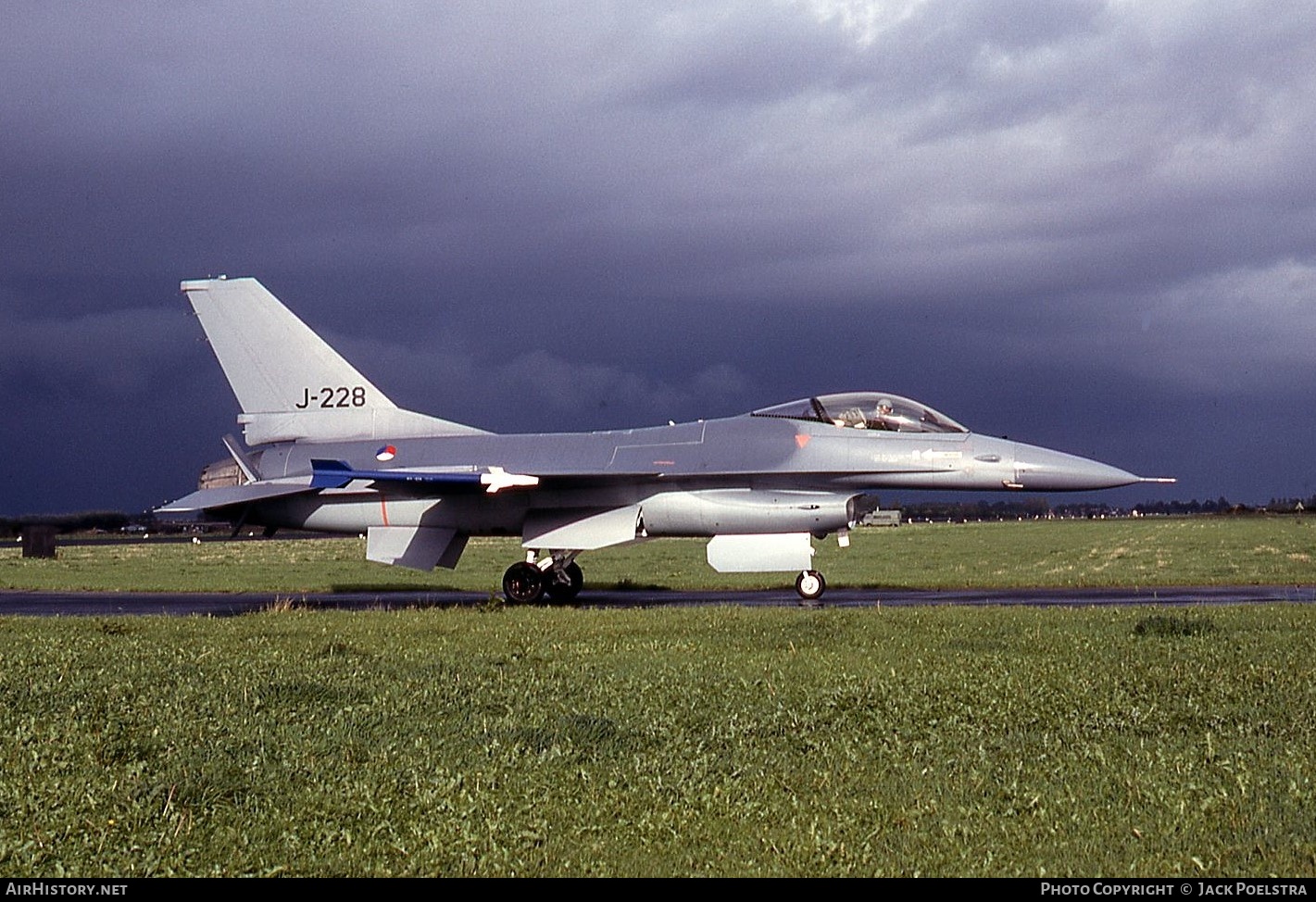 Aircraft Photo of J-228 | General Dynamics F-16A Fighting Falcon | Netherlands - Air Force | AirHistory.net #767794