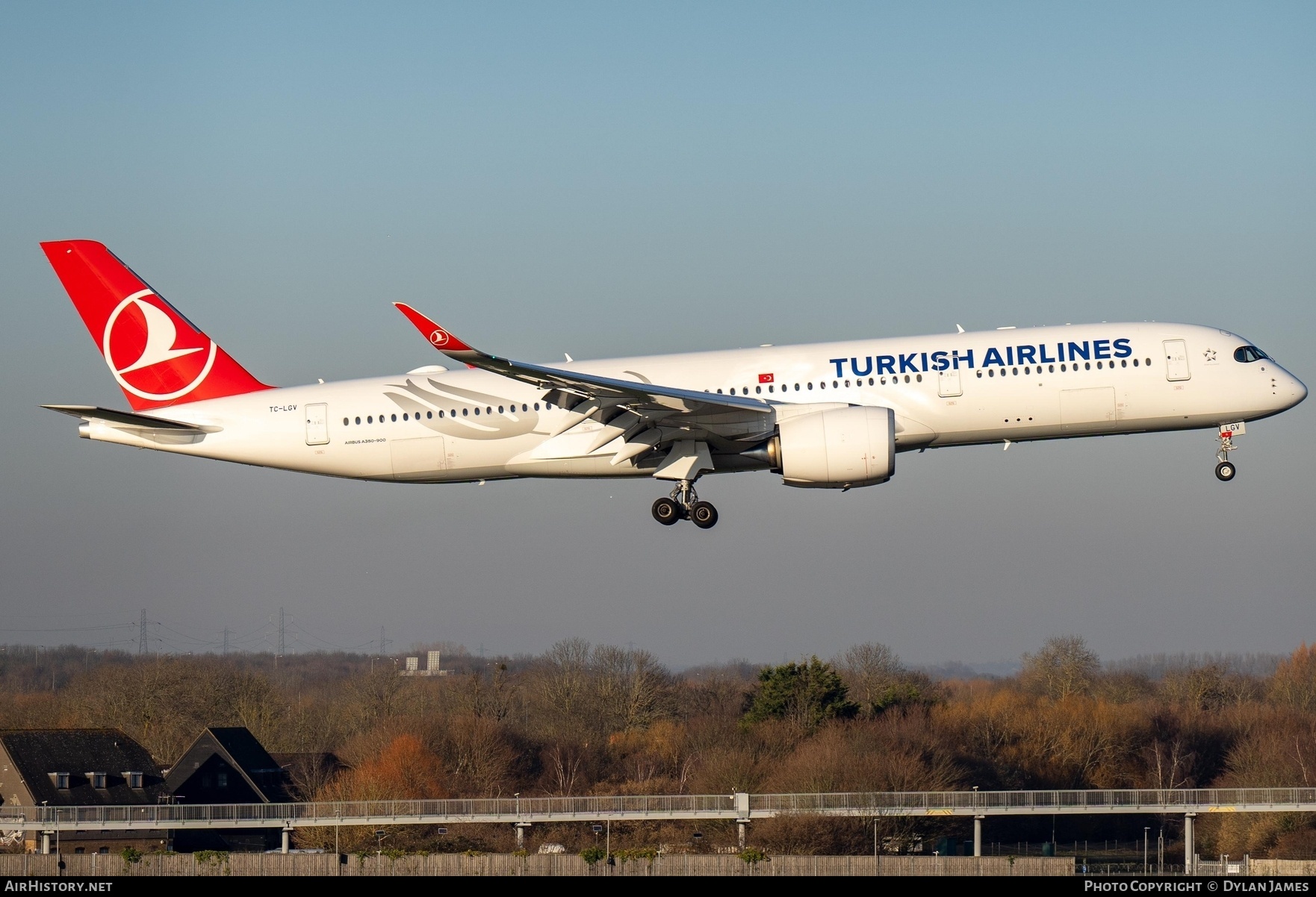 Aircraft Photo of TC-LGV | Airbus A350-941 | Turkish Airlines | AirHistory.net #767795