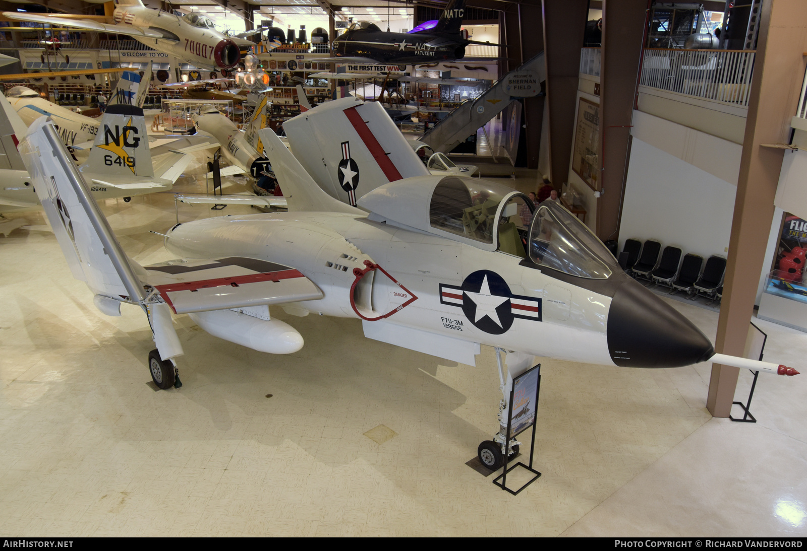 Aircraft Photo of 129655 | Vought F7U-3M Cutlass | USA - Navy | AirHistory.net #767801