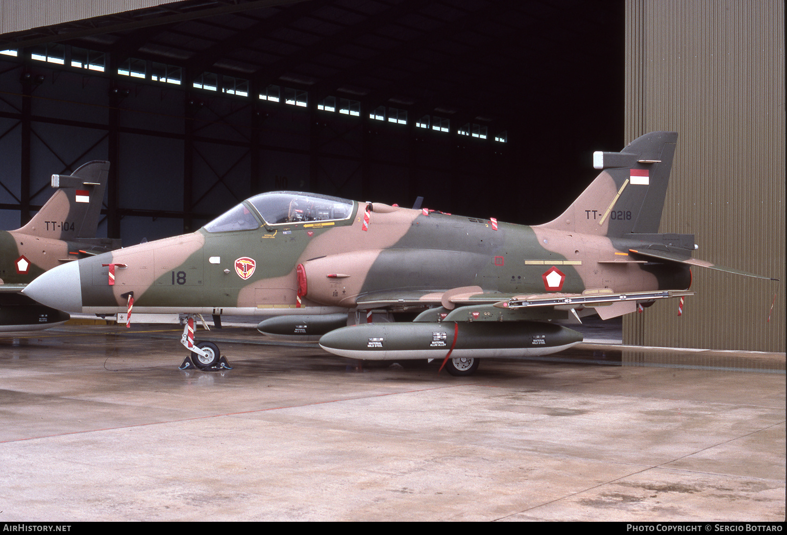 Aircraft Photo of TT-0218 / GBR ZJ556 | British Aerospace Hawk 209 | Indonesia - Air Force | AirHistory.net #767823