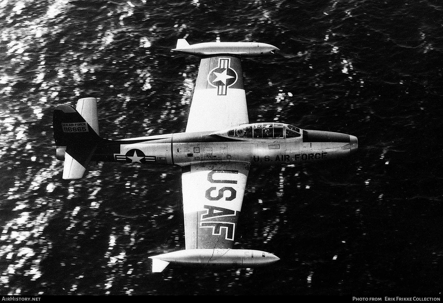 Aircraft Photo of 51-16665 | Republic F-84G Thunderjet | USA - Air Force | AirHistory.net #767838