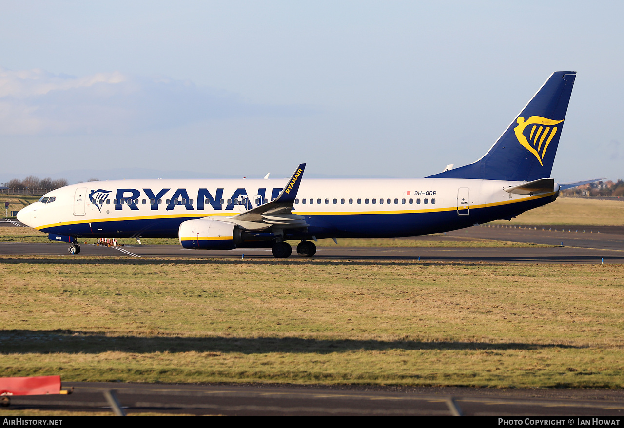 Aircraft Photo of 9H-QDR | Boeing 737-8AS | Ryanair | AirHistory.net #767846