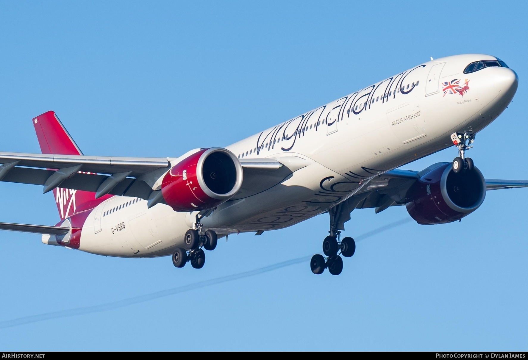 Aircraft Photo of G-VSRB | Airbus A330-941N | Virgin Atlantic Airways | AirHistory.net #767848