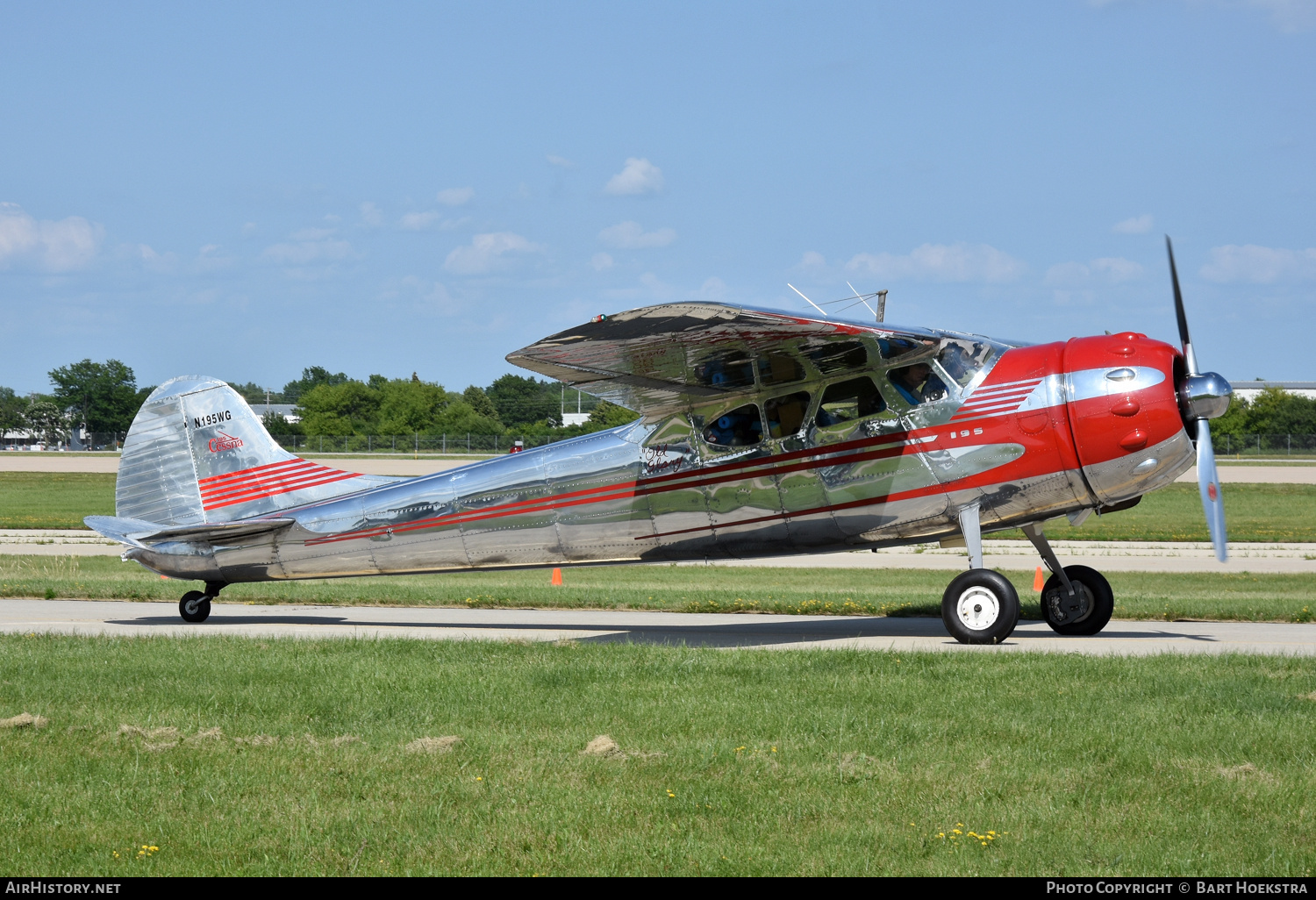 Aircraft Photo of N195WG | Cessna 195A | AirHistory.net #767863