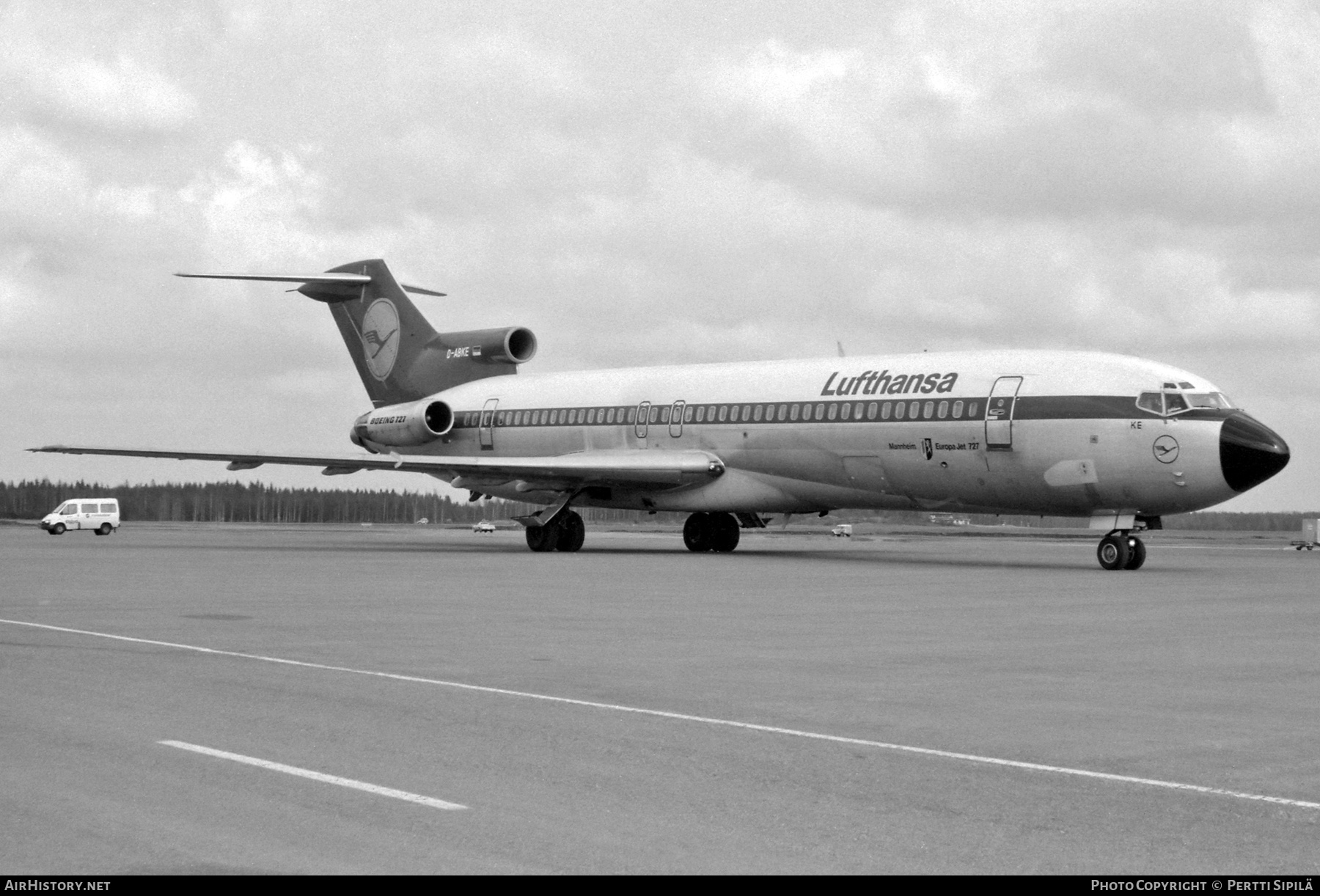 Aircraft Photo of D-ABKE | Boeing 727-230/Adv | Lufthansa | AirHistory.net #767876