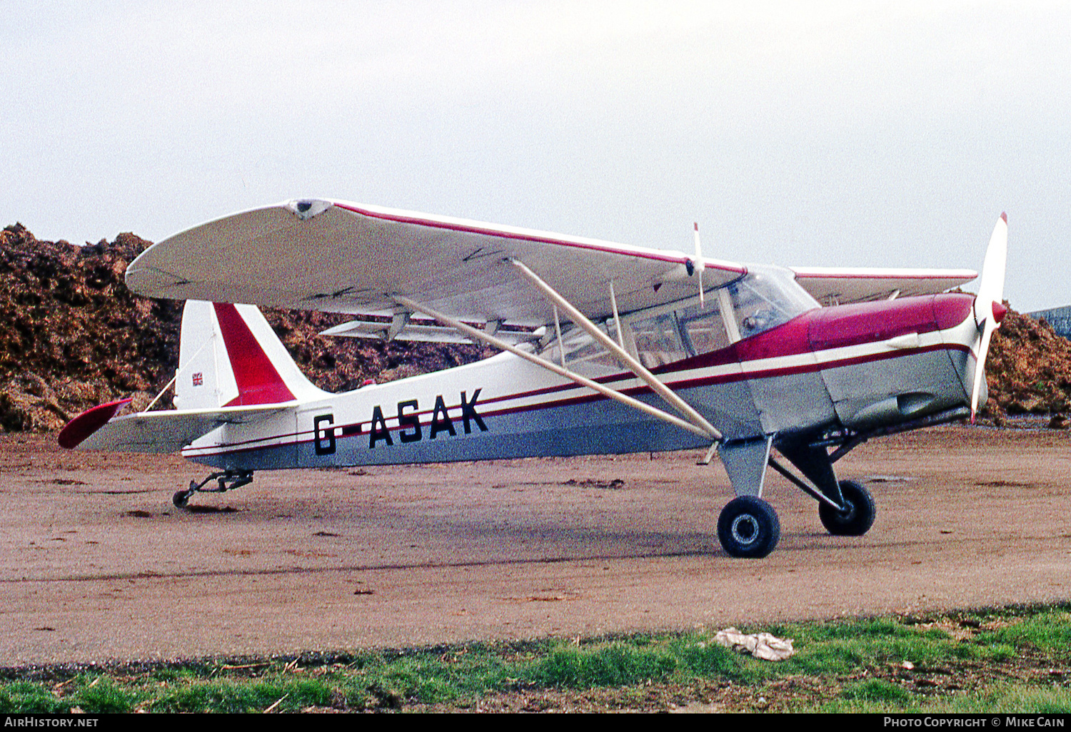 Aircraft Photo of G-ASAK | Beagle A-61 Terrier 2 | AirHistory.net #767877