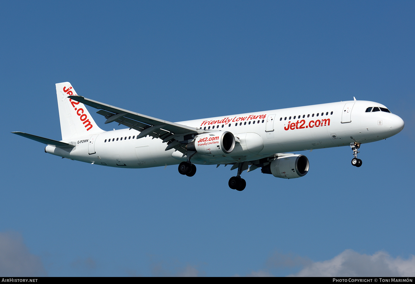 Aircraft Photo of G-POWN | Airbus A321-211 | Jet2 | AirHistory.net #767890