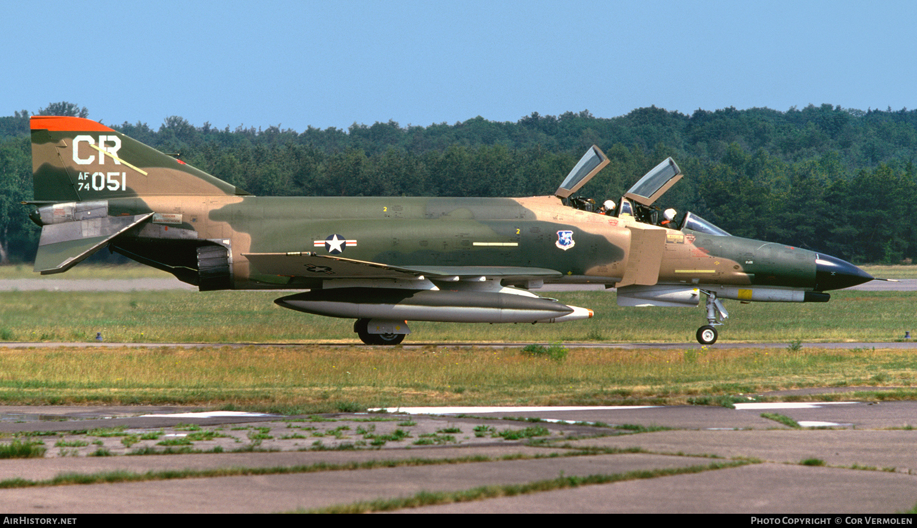 Aircraft Photo of 74-1051 / AF74-051 | McDonnell Douglas F-4E Phantom II | USA - Air Force | AirHistory.net #767897