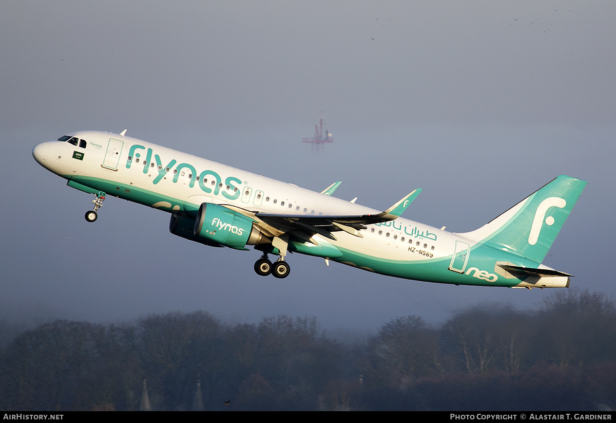 Aircraft Photo of HZ-NS69 | Airbus A320-251N | Flynas | AirHistory.net #767924