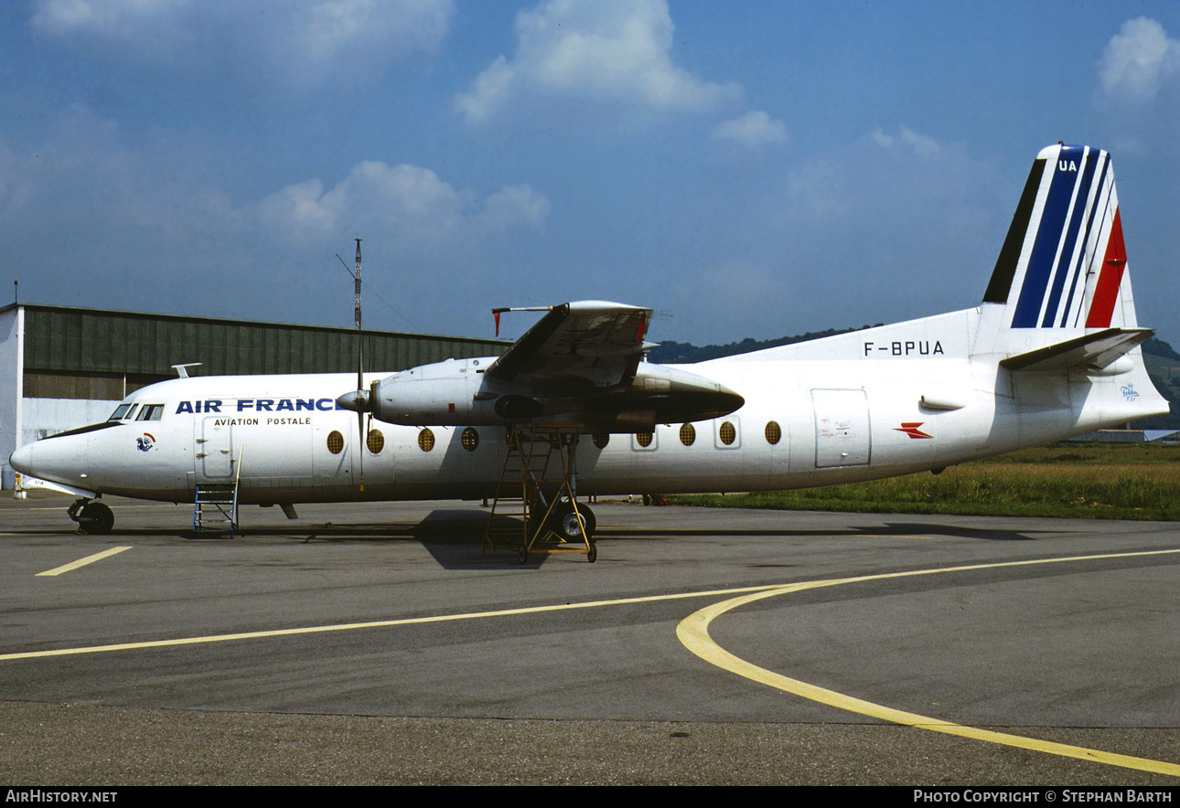 Aircraft Photo of F-BPUA | Fokker F27-500 Friendship | Air France | AirHistory.net #767929