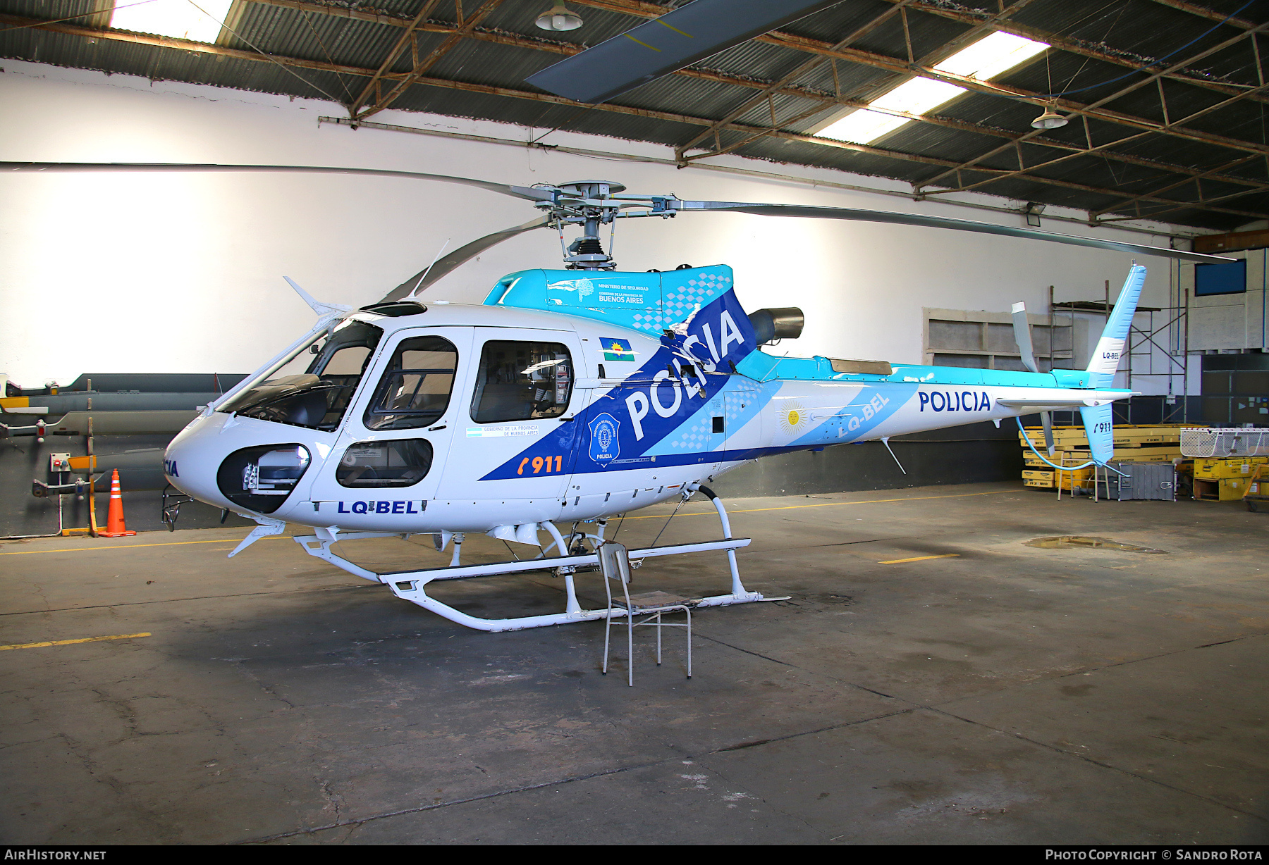 Aircraft Photo of LQ-BEL / S-889 | Aerospatiale AS-350B-3 Ecureuil | Policia | AirHistory.net #767930