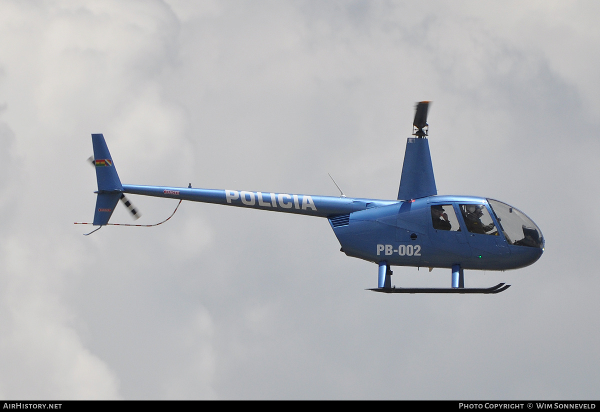 Aircraft Photo of PB-002 | Robinson R-44 Raven II | Bolivia - Police | AirHistory.net #767947