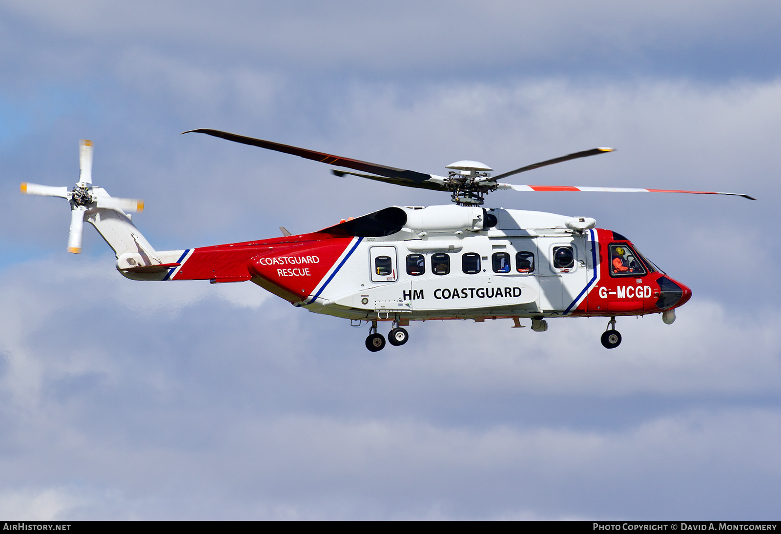 Aircraft Photo of G-MCGD | Sikorsky S-92A | HM Coastguard | AirHistory.net #767970