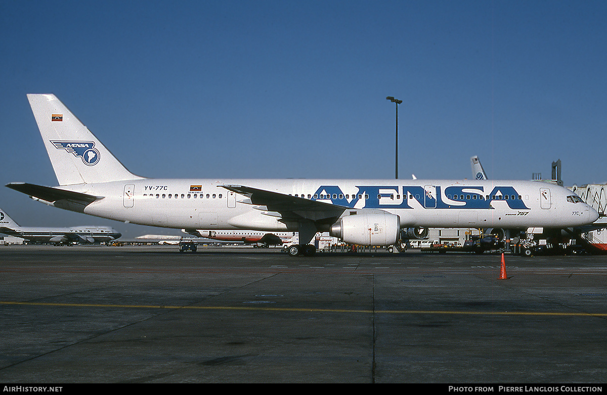 Aircraft Photo of YV-77C | Boeing 757-236 | Avensa - Aerovías Venezolanas | AirHistory.net #767981