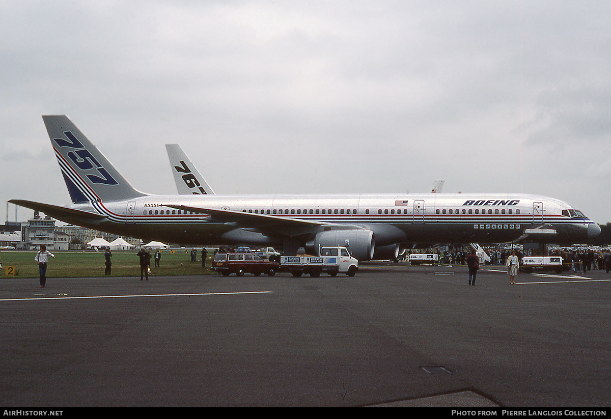 Aircraft Photo of N505EA | Boeing 757-225 | Boeing | AirHistory.net #768000