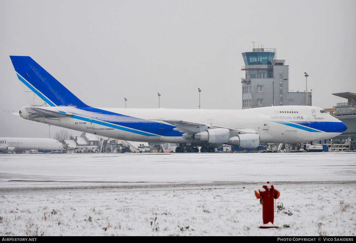 Aircraft Photo of EK-74798 | Boeing 747-281B(SF) | Veteran Avia | AirHistory.net #768023
