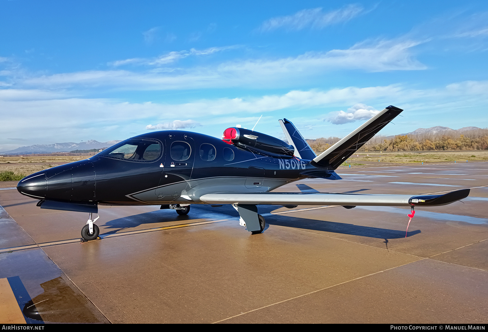 Aircraft Photo of N50VG | Cirrus SF-50 Vision G2+ Arrivee | AirHistory.net #768035