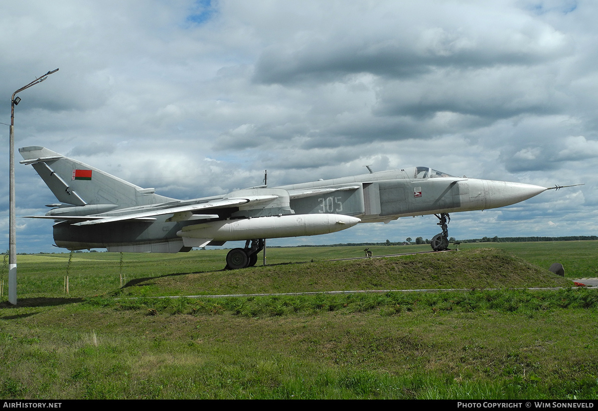 Aircraft Photo of 305 white | Sukhoi Su-24M | Belarus - Air Force | AirHistory.net #768054