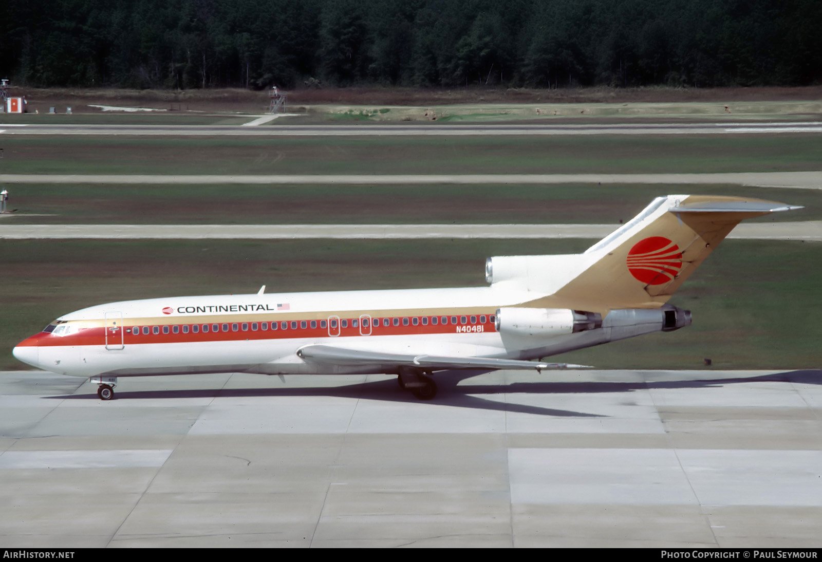 Aircraft Photo of N40481 | Boeing 727-22 | Continental Airlines | AirHistory.net #768062