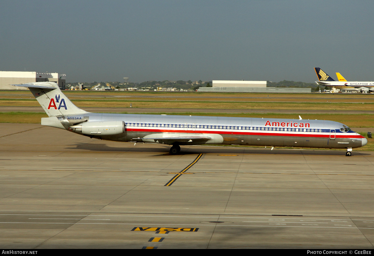 Aircraft Photo of N553AA | McDonnell Douglas MD-82 (DC-9-82) | American Airlines | AirHistory.net #768071