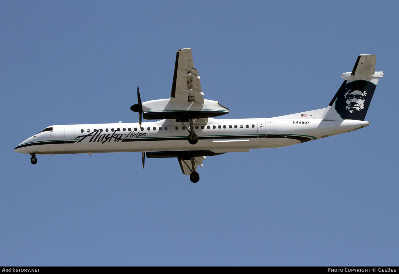 Aircraft Photo of N449QX | Bombardier DHC-8-402 Dash 8 | Alaska Airlines | AirHistory.net #768074