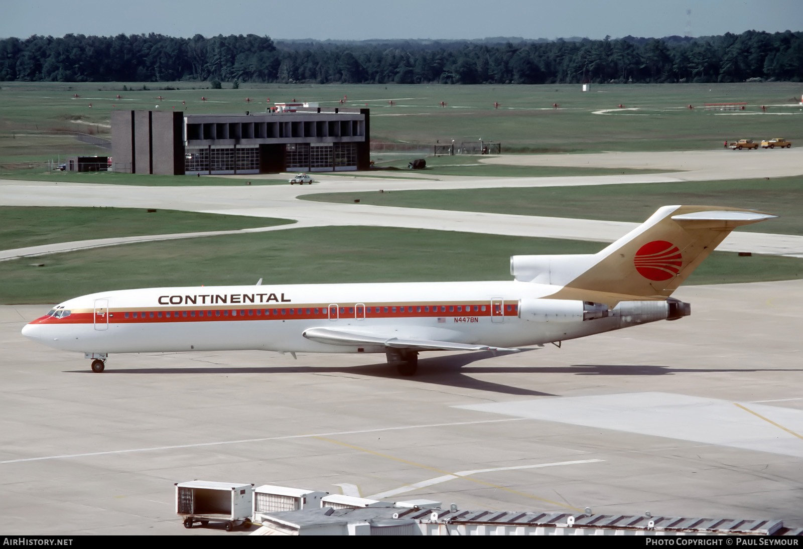 Aircraft Photo of N447BN | Boeing 727-227/Adv | Continental Airlines | AirHistory.net #768079