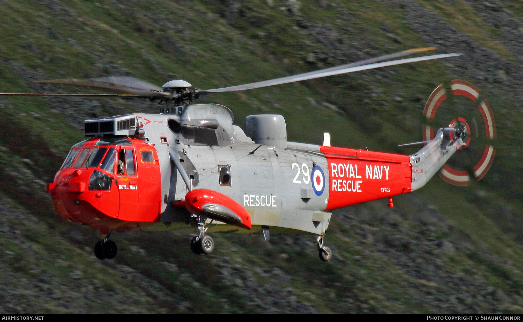 Aircraft Photo of XV705 | Westland WS-61 Sea King HU5 | UK - Navy | AirHistory.net #768089