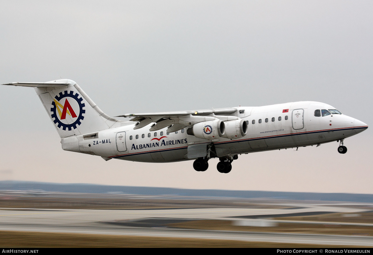 Aircraft Photo of ZA-MAL | British Aerospace BAe-146-200A | Albanian Airlines | AirHistory.net #768095