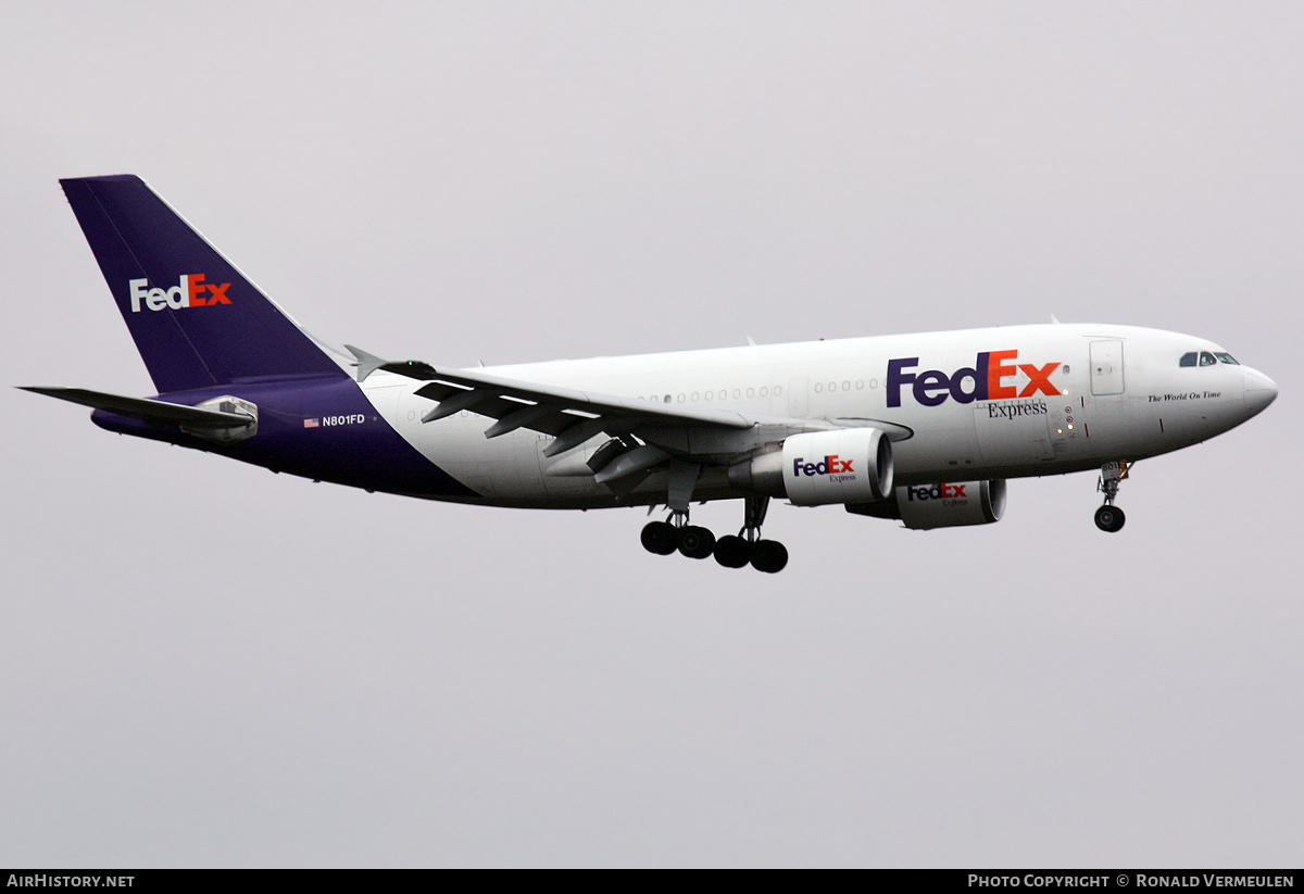 Aircraft Photo of N801FD | Airbus A310-324/F | FedEx Express - Federal Express | AirHistory.net #768099