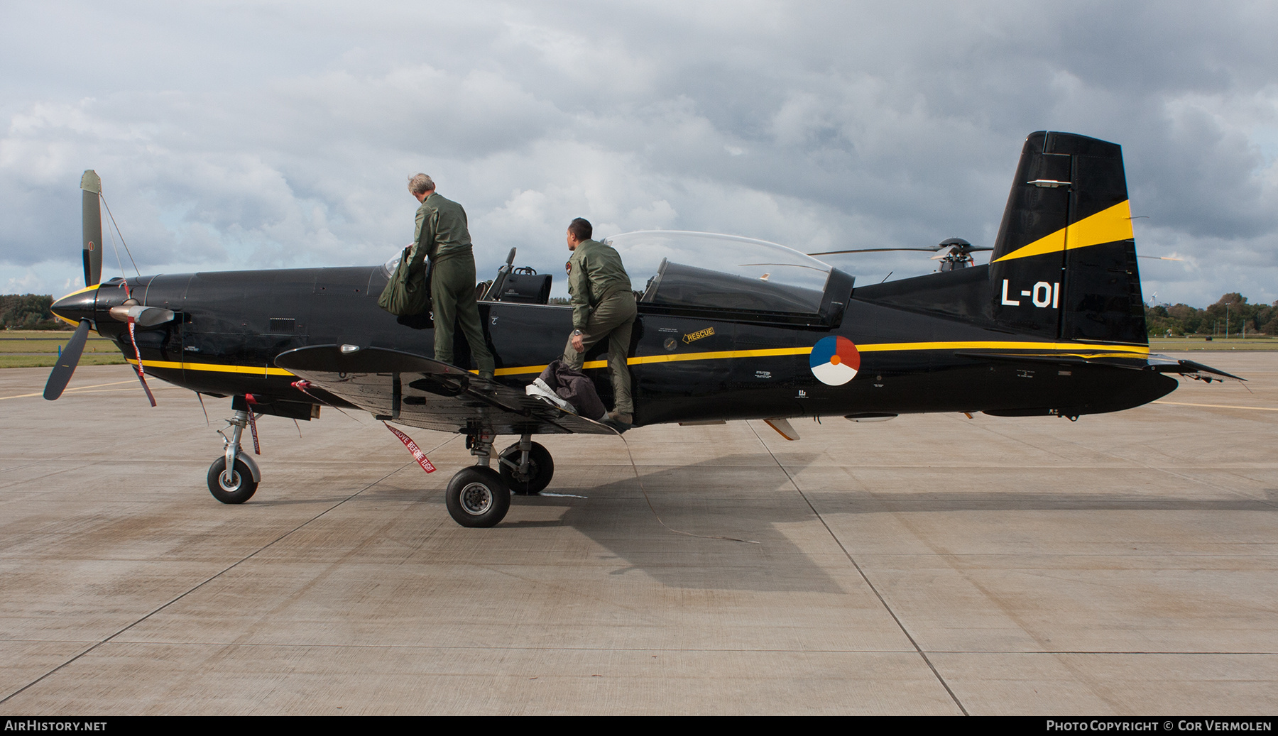Aircraft Photo of L-01 | Pilatus PC-7 | Netherlands - Air Force | AirHistory.net #768115