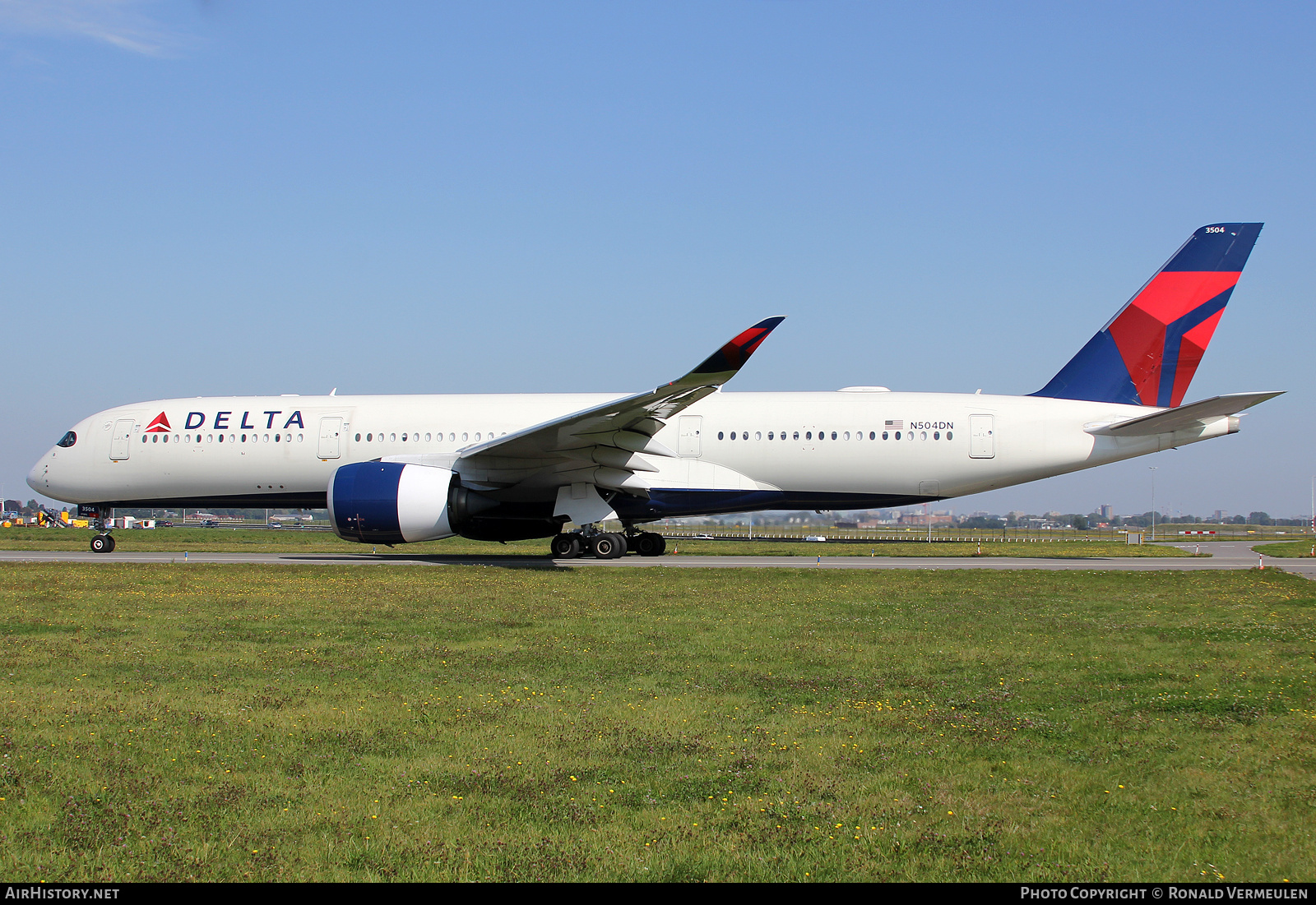 Aircraft Photo of N504DN | Airbus A350-941 | Delta Air Lines | AirHistory.net #768126