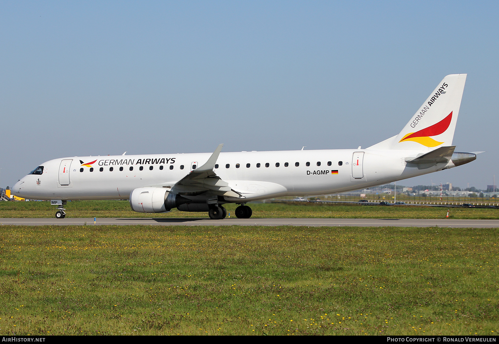 Aircraft Photo of D-AGMP | Embraer 190AR (ERJ-190-100IGW) | German Airways | AirHistory.net #768127