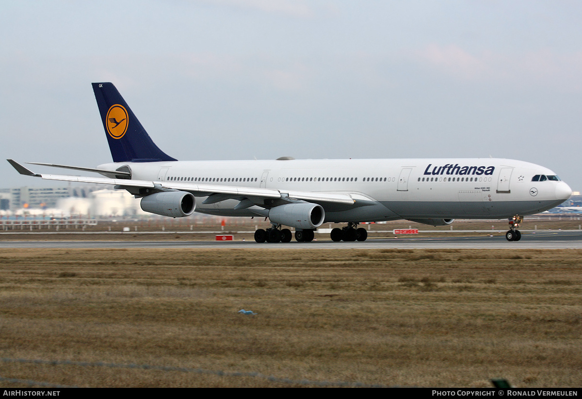 Aircraft Photo of D-AIGK | Airbus A340-311 | Lufthansa | AirHistory.net #768128