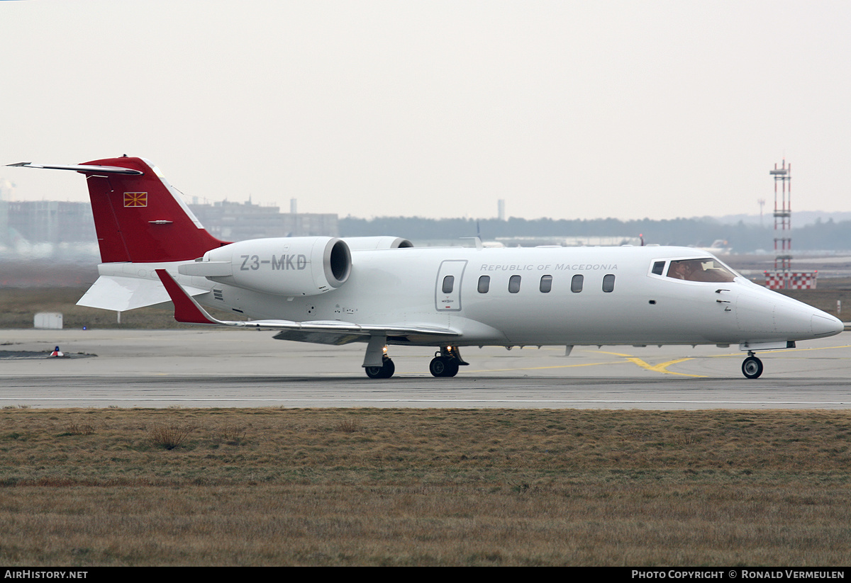 Aircraft Photo of Z3-MKD | Learjet 60 | Republic of Macedonia | AirHistory.net #768160