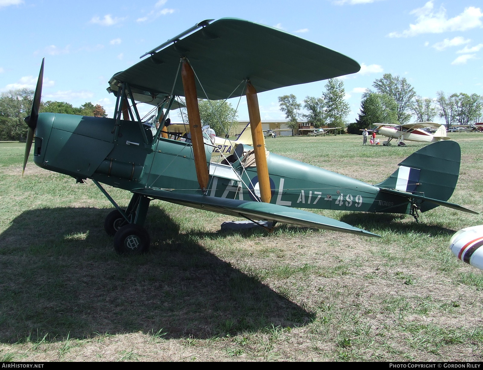 Aircraft Photo of N17489 / A17-489 | De Havilland D.H. 82A Tiger Moth II | Australia - Air Force | AirHistory.net #768166